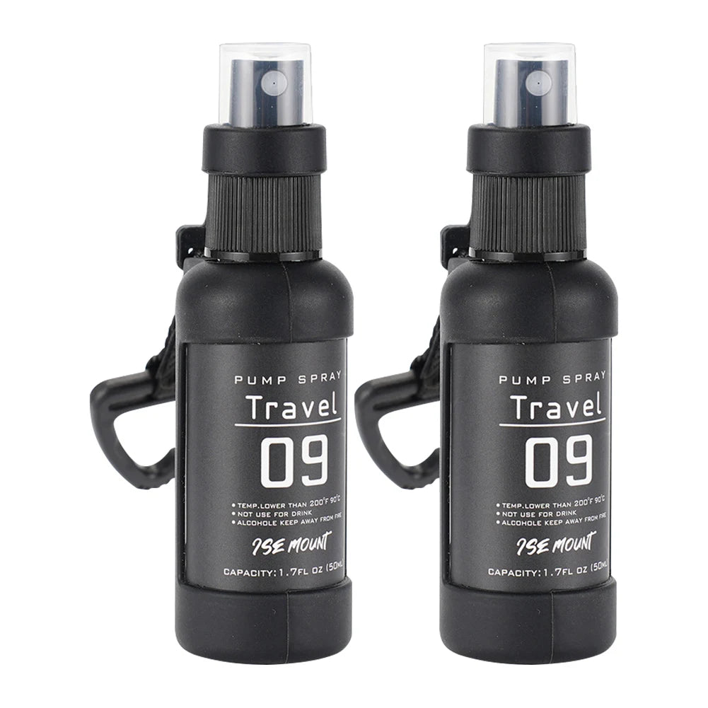 50/80ml Travel Bottle Leak Proof Outdoor Camping Trip Spray Bottle Alcohol Dispenser Leak Proof Portable Spray Bottle