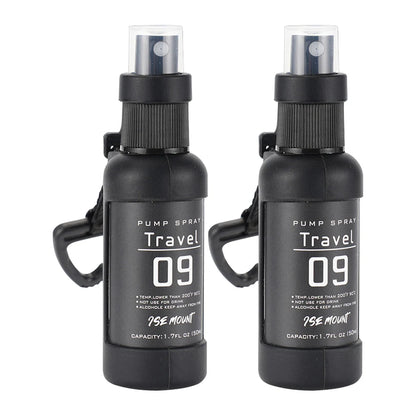 50/80ml Travel Bottle Leak Proof Outdoor Camping Trip Spray Bottle Alcohol Dispenser Leak Proof Portable Spray Bottle