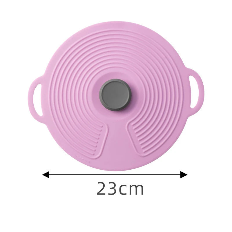 Silicone Lids for Bowl Reusable Sealed Suction Lids Fits Cups Bowls Plates Pots Pans Food Storage Microwave Cover Kitchen Gadget