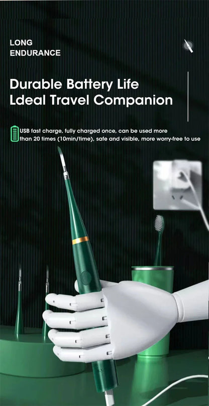 Electric Toothbrush Sonic Dental Teeth Whitening Kit Tooth Whitener Calculus Tartar Remover Tools Cleaner Stain Oral Care