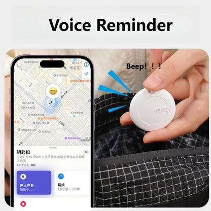 GPS Tracker Pet Locator Smart Tracker Tracking Device Personal GPS Locator Smart Bluetooth Item Locator Anti Loss Alarm Device