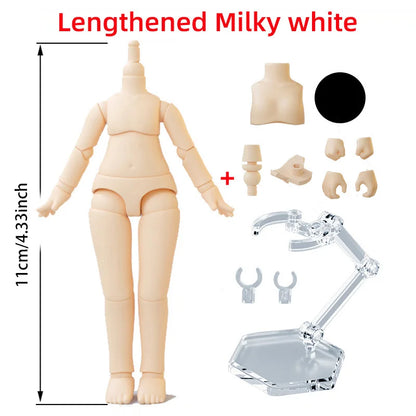 Obitsu 11 Doll Toys YMY Body Suitable for GSC Head Ob11 BJD Body Spherical Joint Doll Toy Hand Set Accessories