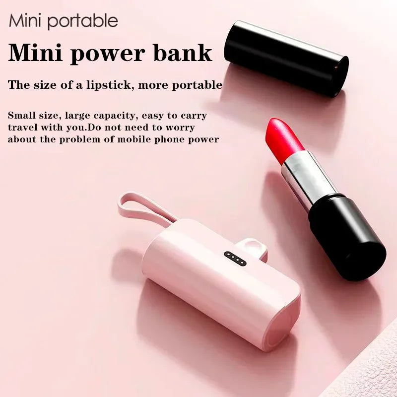 Mini Portable Power Bank 30000mah External Battery Plug and Play Power Bank Type C Fast Power Bank for Xiaomi Huawei Iphone 2024