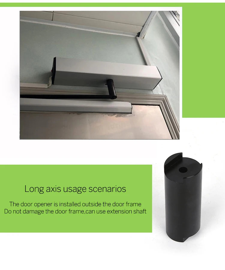 Automatic Closer Door Smart Electric Glass Door Wooden Door Swing Door  Operator Automatic Door Open Closed System