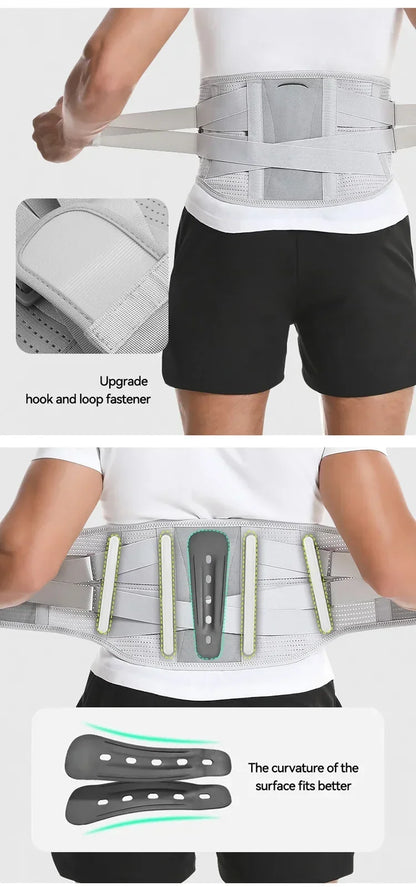 Lumbar Back Brace for Lower Back Pain with Removable Lumbar Pad,Lumbar Support Belt for Men & Women with Bionic Support System