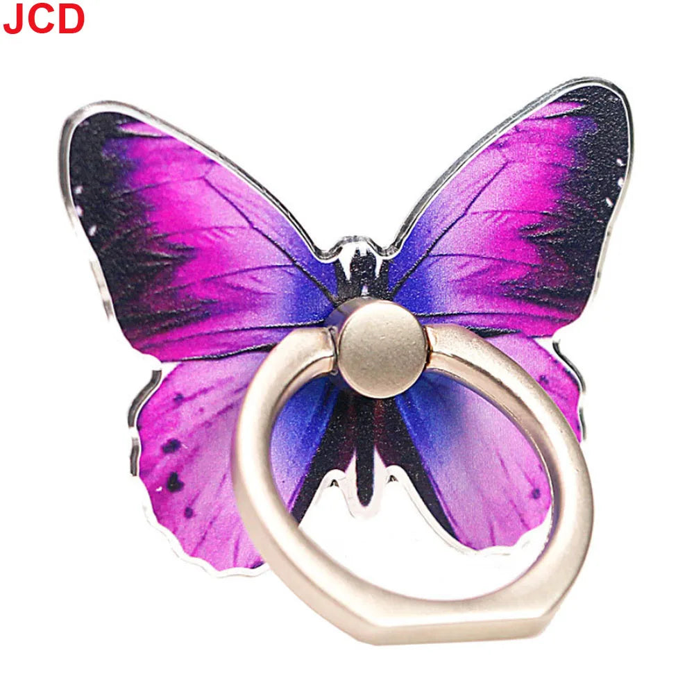 JCD 1pc Luxury Universal Beautiful Butterfly Mobile Phone Handle Holder Suitable Mobile Phone Ring Holder Mobile Phone Holder