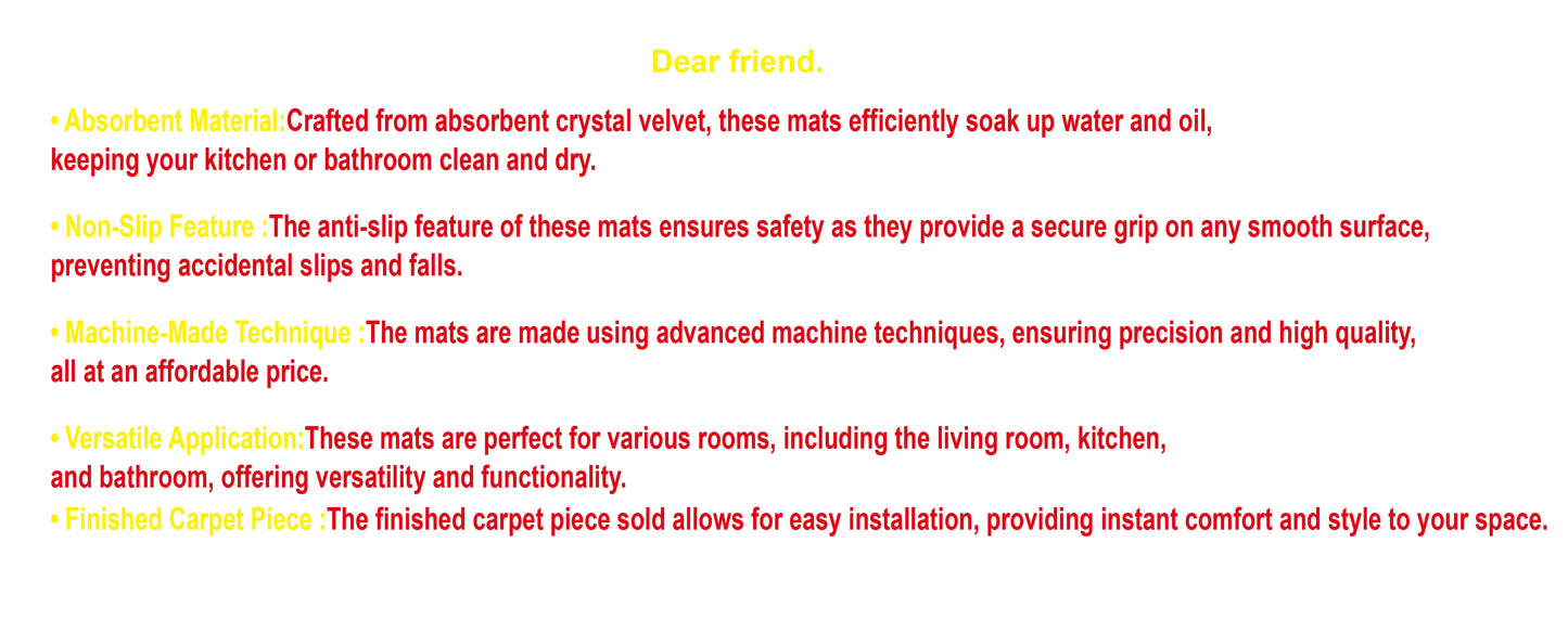 VIKAMA Retro Creative Wooden Long Floor Mats Modern Chinese Kitchen Carpet Bathroom Floor Mats Hallway Floor Mats Home Decor