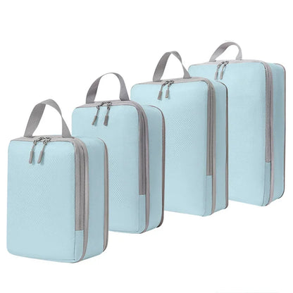 Portable Travel Compression Packing Cubes Bag Suitcase Clothes Handbag Travel Bag drawers for clothes folding bag hand big bags