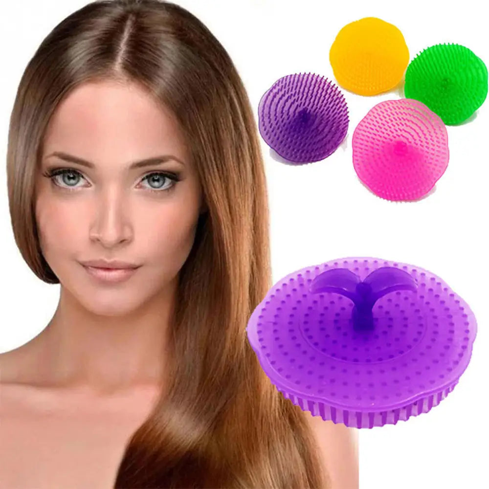 Massage Brush Shampoo Comb Shampoo Brush Shampoo Artifact Massage Comb Shampoo Brush Scalp Massage Brush Head Massager