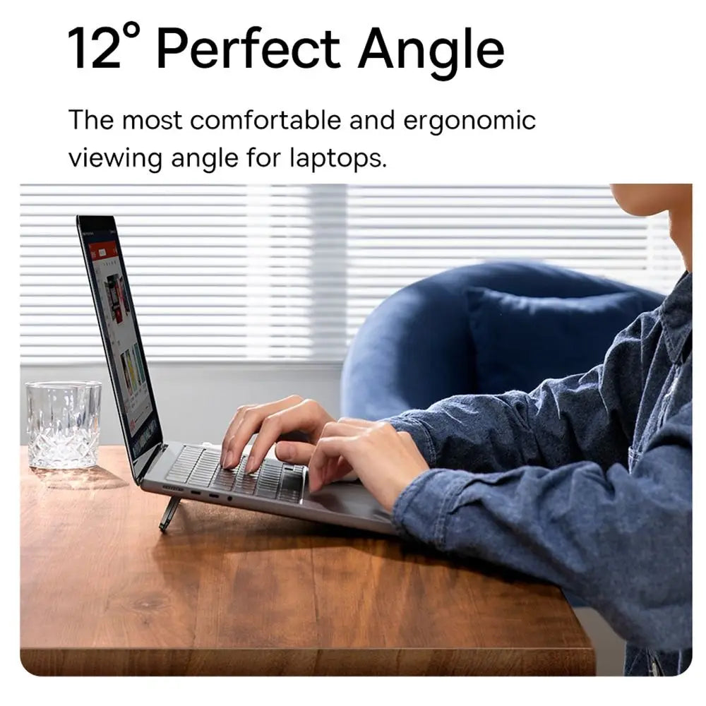 Laptop Heighten Stand for Keyboard Tablet Phone Holder Mini Portable Legs Laptop Stands for Macbook Huawei Notebook Support Feet