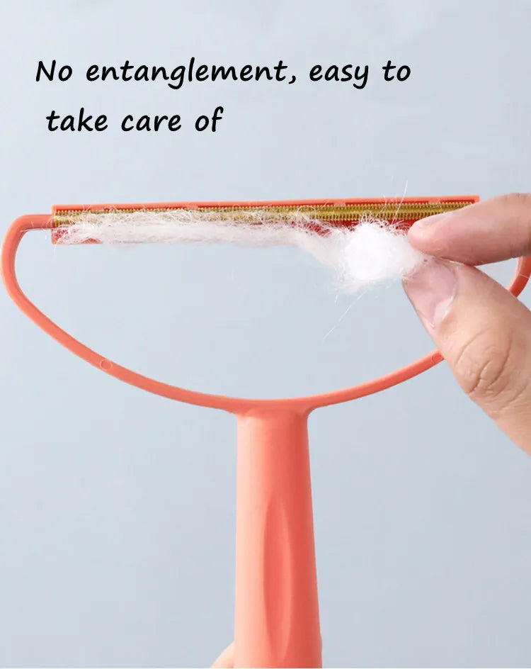 Double-Side Lint Remover Portable Pet Hair Remover Brush Manual Fluff Remover Clothes Fuzz Fabric Shaver Carpet Clothes Brush