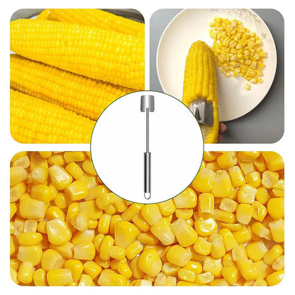 Stainless steel corn kernel stripper corn kernel remover fast corn thresher corn kernel separator corn splitter kitchen tool