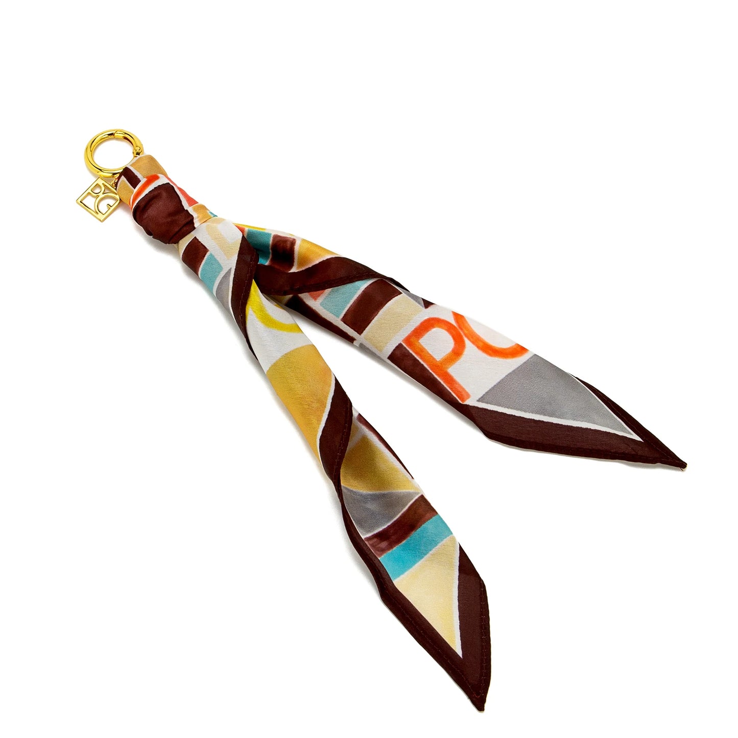 PG Women's Silk Scarf Accessories Temperament Pendant Luggage Accessories Fashionable Street Multi-style Luggage Accessories