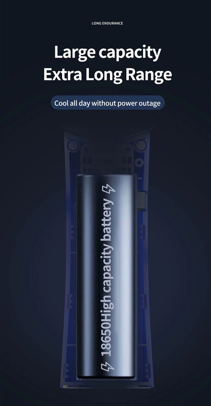 Portable Handheld Fan, Fan 6 Speed Wind LED Display Personal Mini Travel Fan  Hand Held Fan USB Foldable Electric Fan