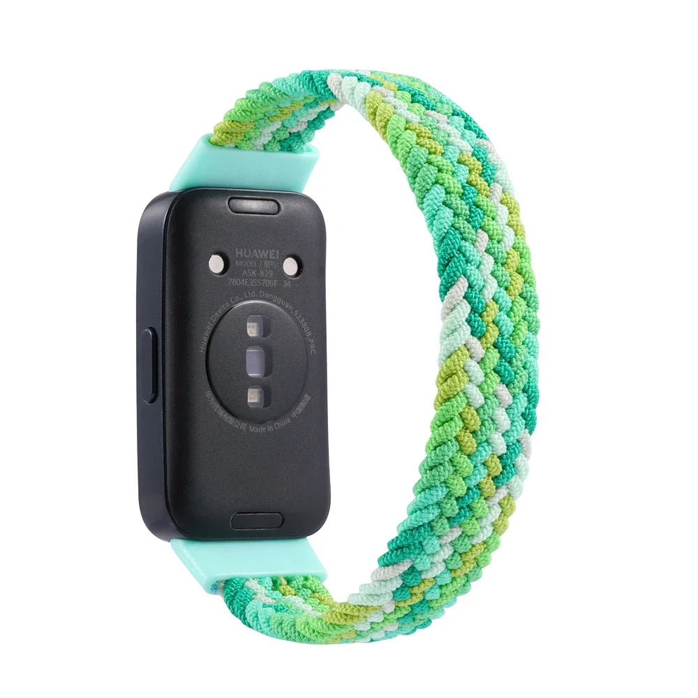 Elastic Loop Bracelet for Huawei Band 10/8 Strap Nylon Correa for Huawei Band 8 Band for Huawei Watch 8 Straps for Huawei Band 9