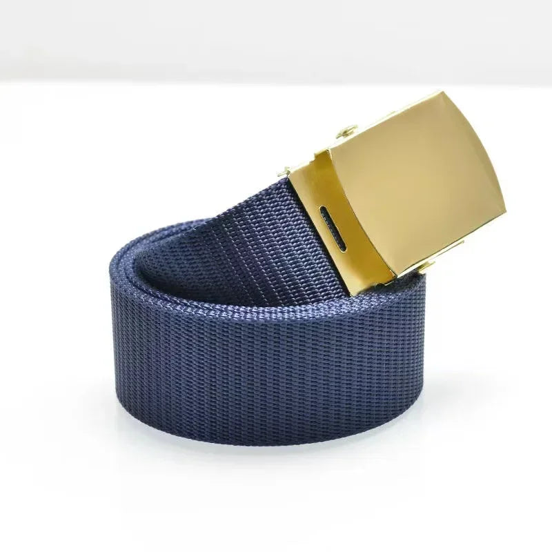 Men Belt Army Outdoor Hunting Tactical Belt Belt Versatile Nylon Canvas Pant Belt Casual Belt for Men for Nylon Male Luxury Belt
