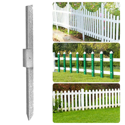Ground Anchors Heavy Duty Ground Stakes Thickened Barrier Bracket Repairing Accessories For Mailbox Reinforcement