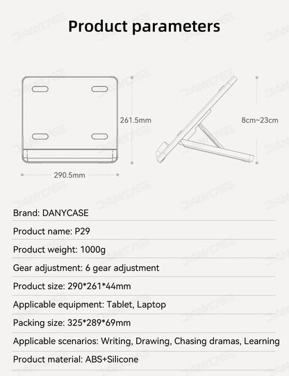 Tablet Stand Drawing iPad Stand For iPad Pro Xiaomi Samsung Lenovo Tablet Support Laptop Stand Book Holder Tablet  Accessories