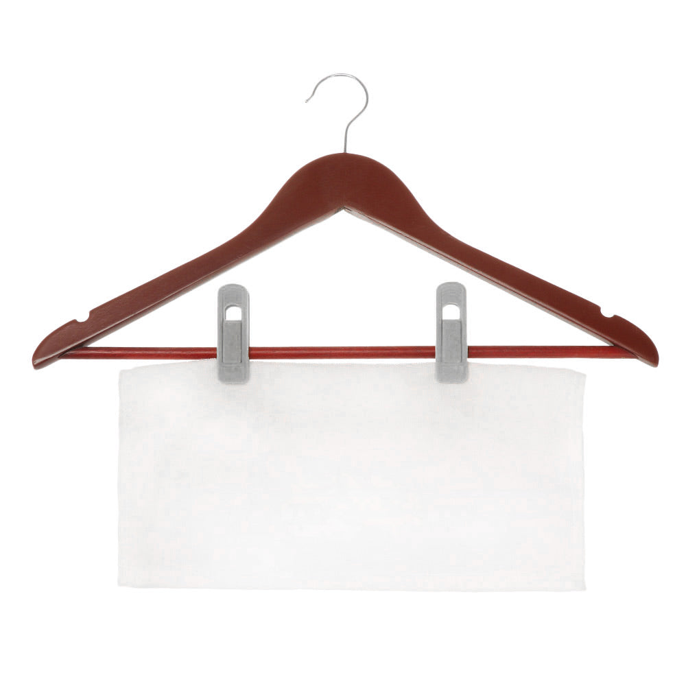 20Pcs  Artifical Velvet Flocked Non Slip Hanger Coat Clips Useful Clothes Clip Drying Racks Durable Eco-friendly Windproof