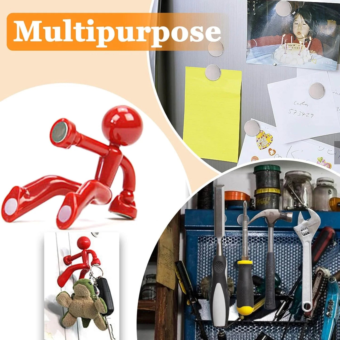 Super Powerful Magnets Strong Disc Magnets for Fridge, DIY, Building, Scientific, Craft, Education, 5x2 6x2 8x2 10x2 12x2 15x2