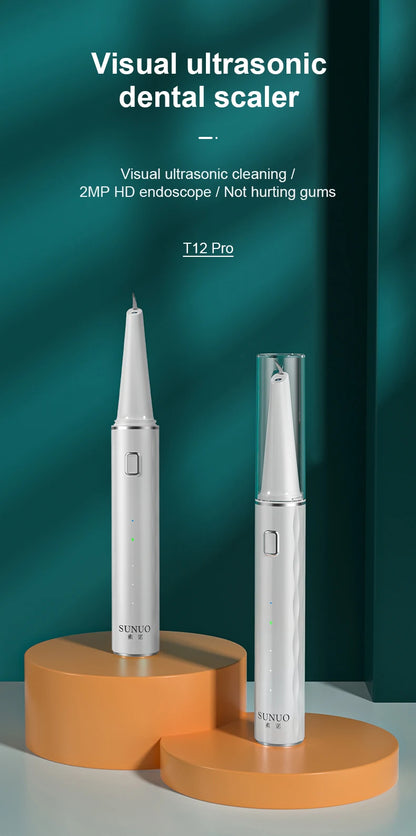 Electric Dental Scaler For Teeth 4 LED Tartar Stain Ultrasonic Tooth 1200mAh Clean Stone Health Care 4 Axis IPX7