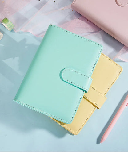 A6 Binder Cash Envelopes for Budgeting Money Organizer for Cash Money Envelopes for cash Leather A6 Binder with zipper