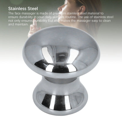Mushroom Body Gua Sha Tool Mushroom Face Massager Stainless Steel Gua Sha Facial Tool Scraping Massager for Body Face Skin Care