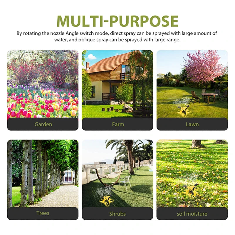 Automatic Watering Garden Sprinkler Irrigation Farming Supplies Agricultural Sprinklers Vegetable Plants System Farm Material