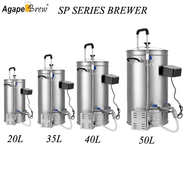 2025 Beer Brewing Equipment Electric Mash Tun Micro Brewery Craft Beer Machine Homebrew