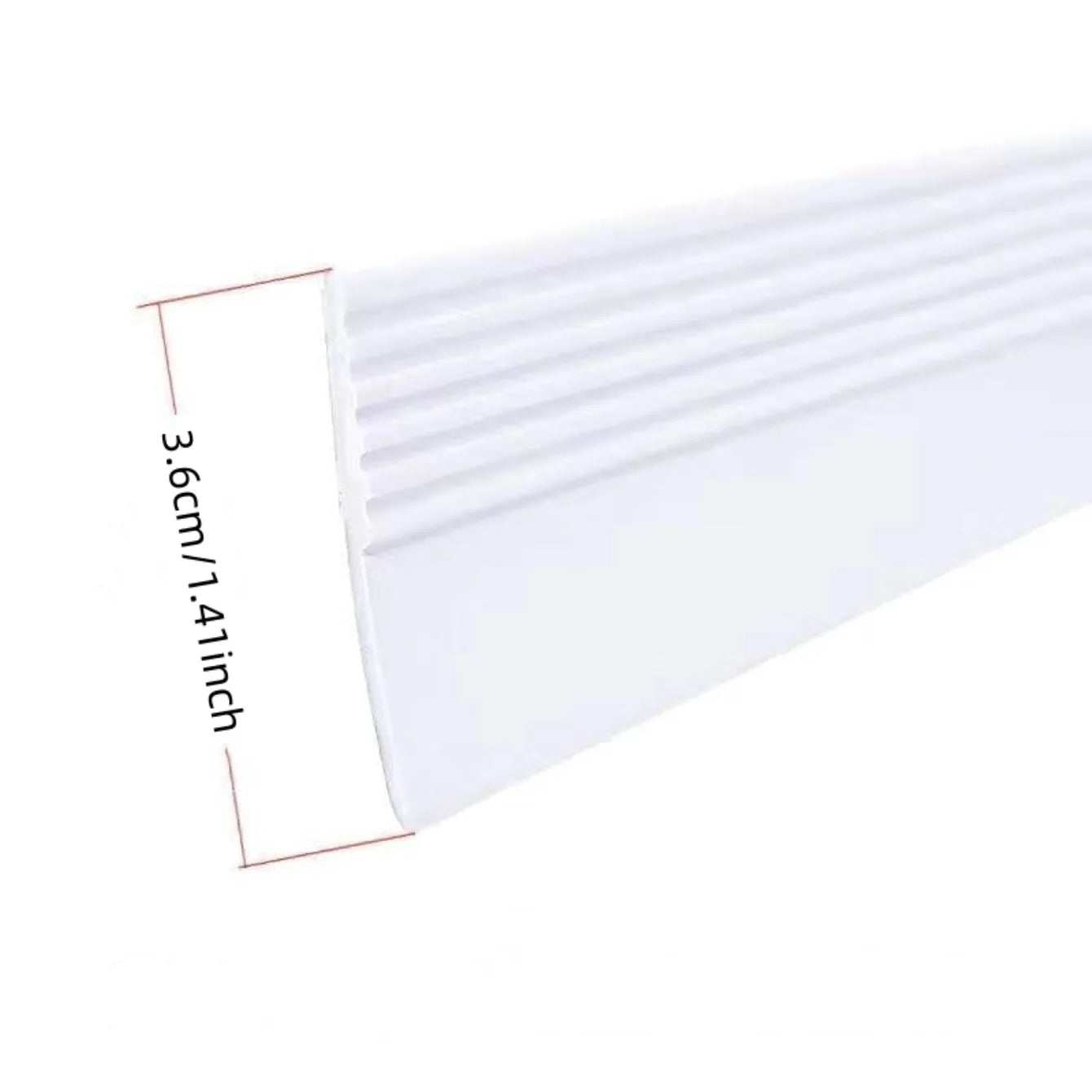 1pc Door Draft Stoppers For Bottom Of Door, Adjustable Self-Adhesive Sound-Proof Door Bottom Seal Strip