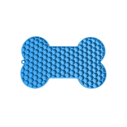 New food-grade silicone pet slow food mat dog slow food placemat non-slip slow silicone feeding mat