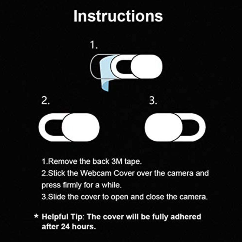 Camera Cover for MacBook Computer Webcam Extensive Compatibility Mini Cover