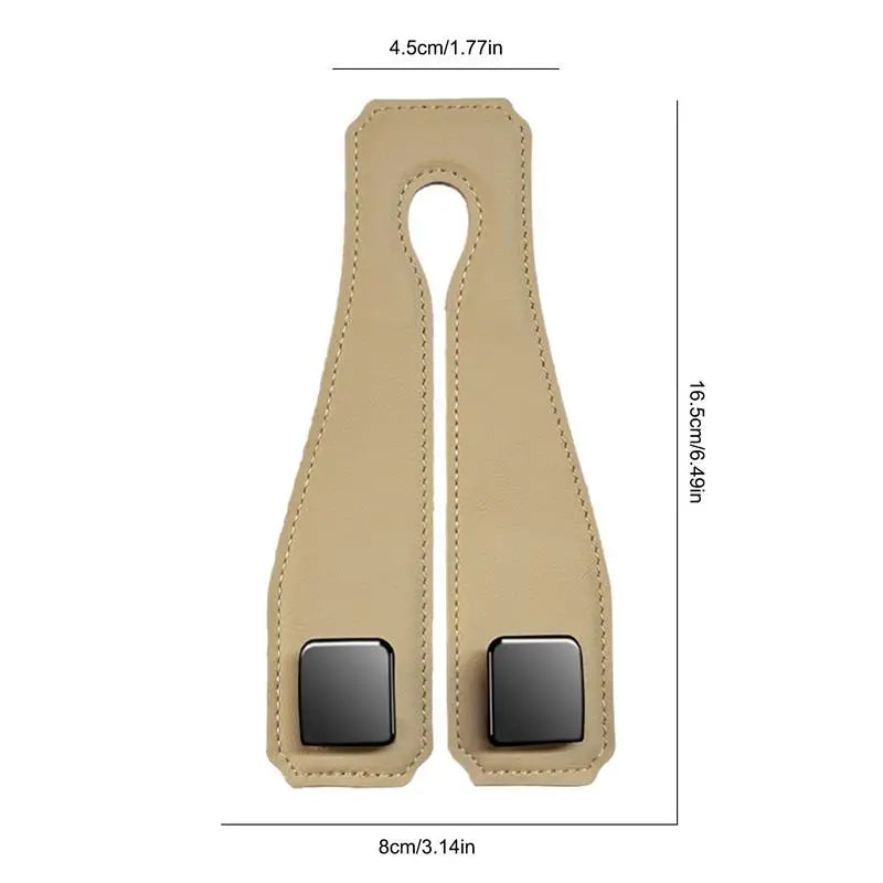 Car Seat Hooks For Headrest Small Car Back Seat Hanger Car Purse Hook Seatback Bag Holder Car Interior Accessories For Purse