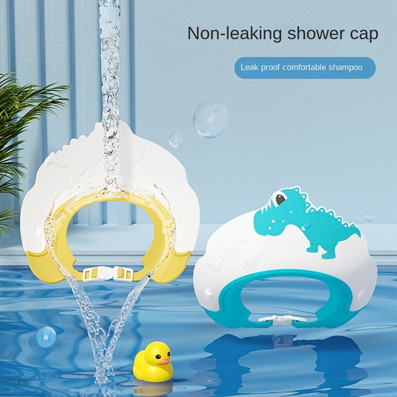 Baby Soft Rubber Waterproof Shampoo Cap, Children Shampoo Artifact, Baby Shampoo Cap Waterproof Ear Protector