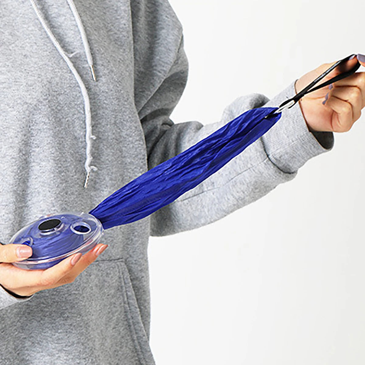 Reusable Foldable Retractable Supermarket Shopping Storage Bags Shrinkable Pouch Organizer Packaging Useful Things Supplies