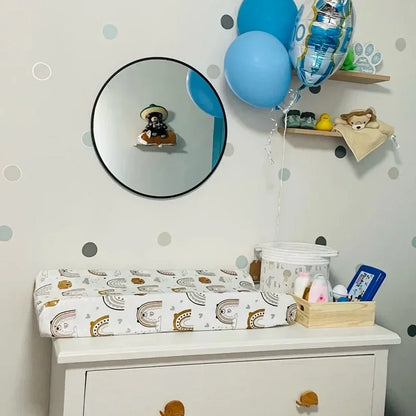 Soft Reusable Changing Pad Cover Printing Design Minky Material Baby Breathable Diaper Pad Sheets Cover