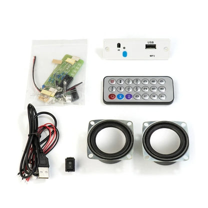 Sound Amplifier Amplifier Module Cube Kit Support Bluetooth-compatible Play Speaker DIY Kit K1KF