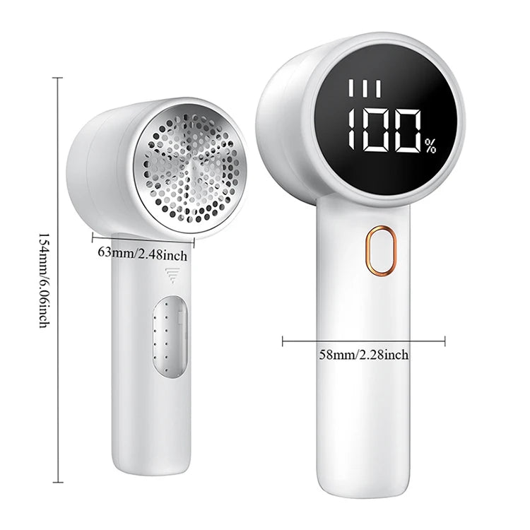 Electric Lint Remover Type-C Rechargable Clothing Fluff Remover Household Coat Sweater Hairball Trimmer Clothing Organizing Tool