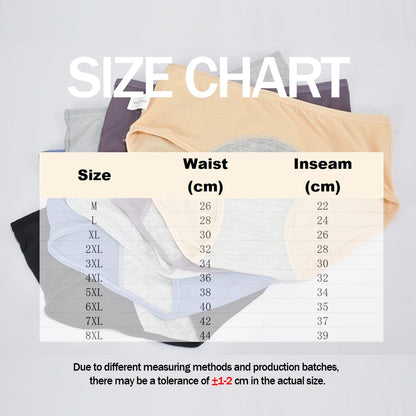 2pcs Woman Menstrual Panties Women's menstrual underwear leak proof and mid waist size M-8XL menstrual Female hygiene pants