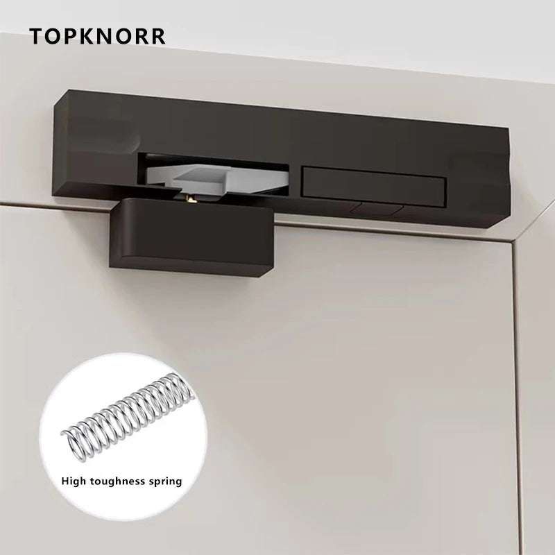 Door Damping Buffer Wooden Door Flat Outward Opening Invisible Door Home Closing Silent Hydraulic Door Closer Anti-pinch