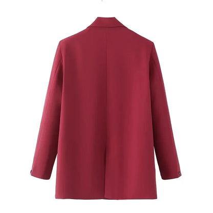 Blazer Woman Fashion Office Wear for Women Professional Autumn winter Female Coat Elegant Youth Blazer Office Outfits
