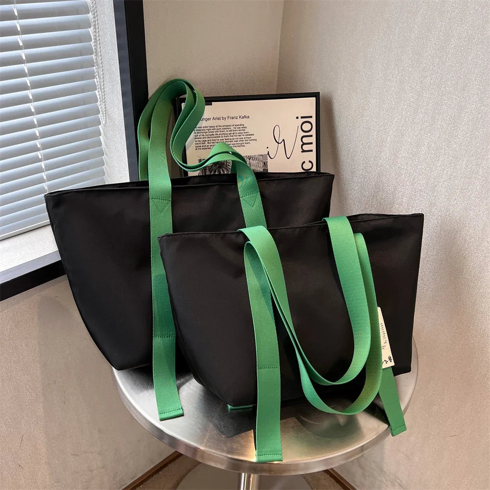 Oversized Tote Bags For Women 2023 Designer Luxury Shoulder Bag Quality Oxford Fabric Multi Pockets Large Capacity Shopper Totes