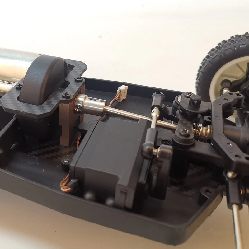 Excellent-For Wltoys 104001 1/10 RC Car Carbon Fiber Chassis Car Bottom Shock Tower Board Set Upgrade Parts Accessories