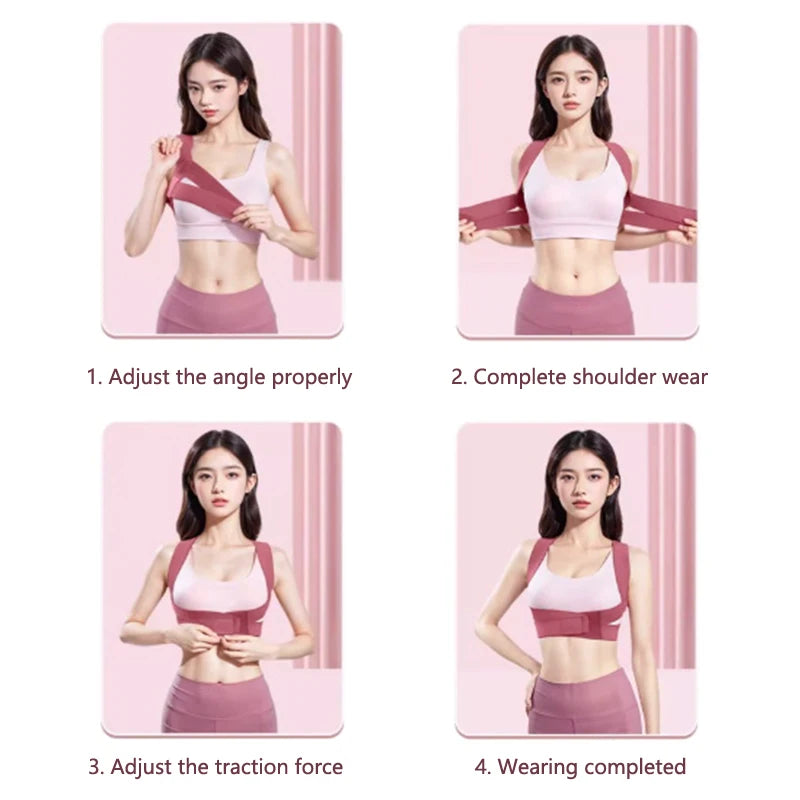 Brace Back Posture Corrector Spine Support Hunchback Correction Belt For Adult Posture Spinal Column Curvature Straight Waist