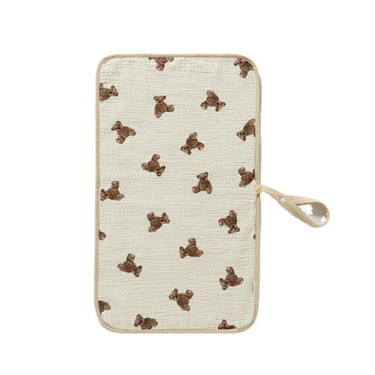 Soft Baby Diaper Changing Pad Strong Absorbent Breathable Infant Diaper Mat Hypoallergenic Diapering Sheet Baby Bed Pad Nursery