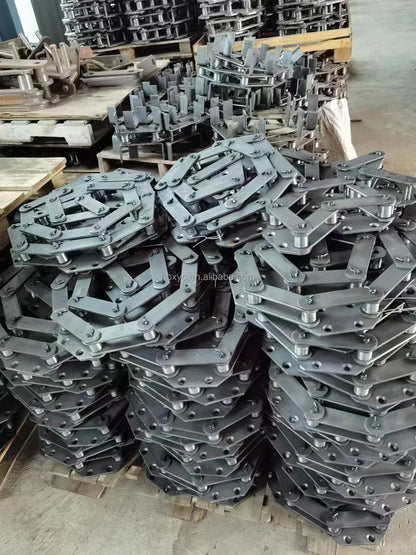 Replacement of asphalt paver spare parts conveyor industrial roller chain for   scraper  Sumitomo