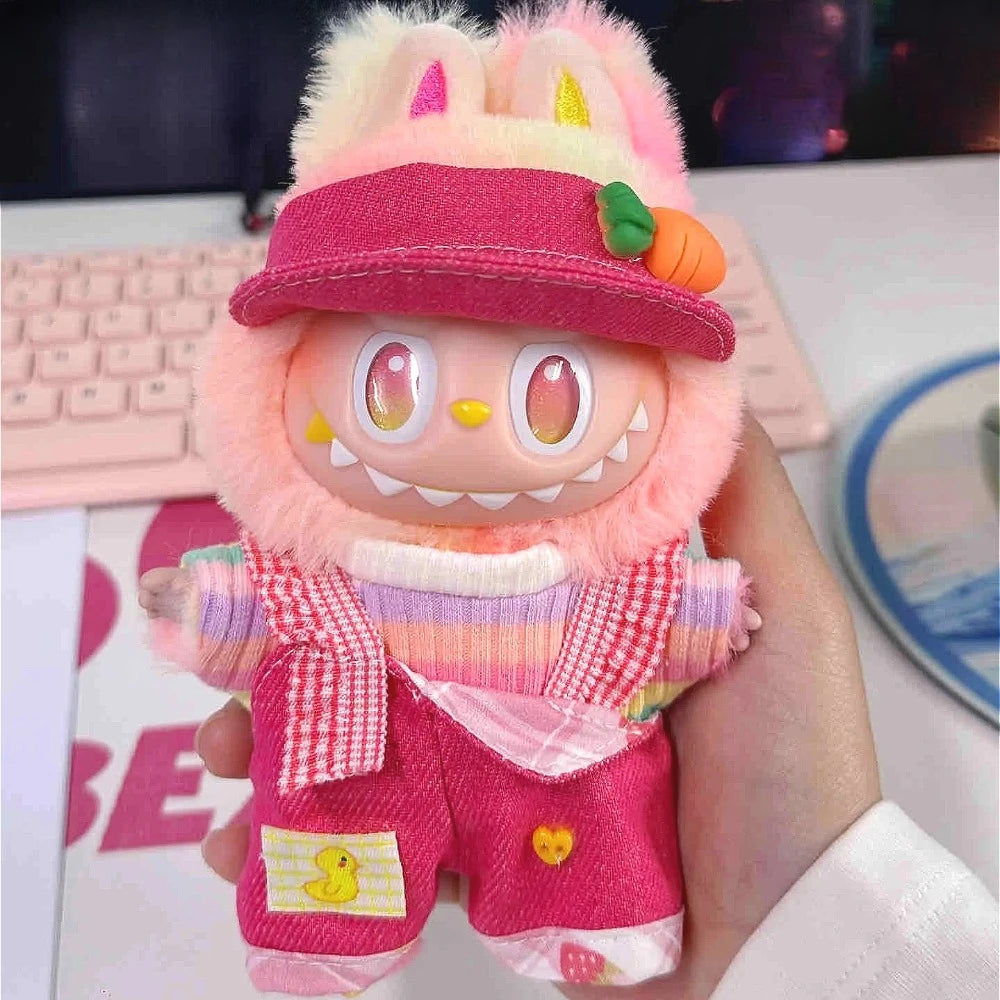 Labubu 3.0 Cartoon Style Cute Clothes Ropa Labubu for V1/V2/V3 Labubu Dolls Decoration