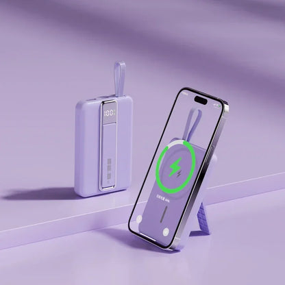 Magnetic Wireless Power Bank 10000mAh Portable PD 20W 3 in 1 Fast Charging External Battery for iPhone 15 14 13 Tel Accessories