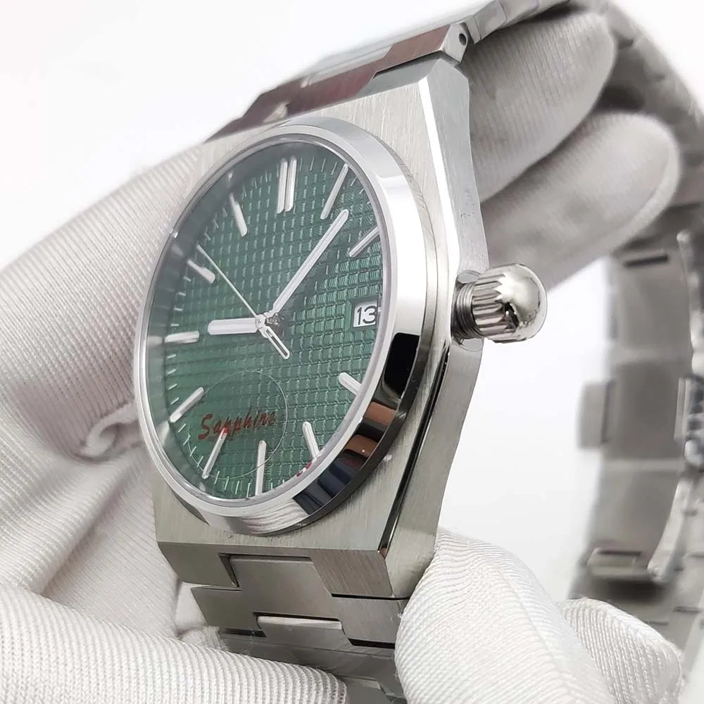 40MM Watch NH35 Automatic Mechanical Watch Men's Watch Sapphire Glass Stainless Steel Waterproof Watch