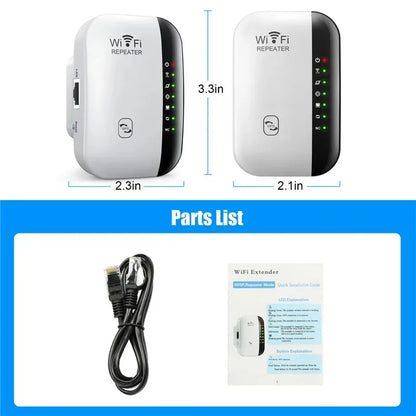 300Mbps WIFI Repeater Remote Wi-Fi Amplifier 802.11N WiFi Signal Booster Network Amplifier For Home/Office Wireless Repeater